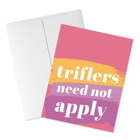 Triflers quote card